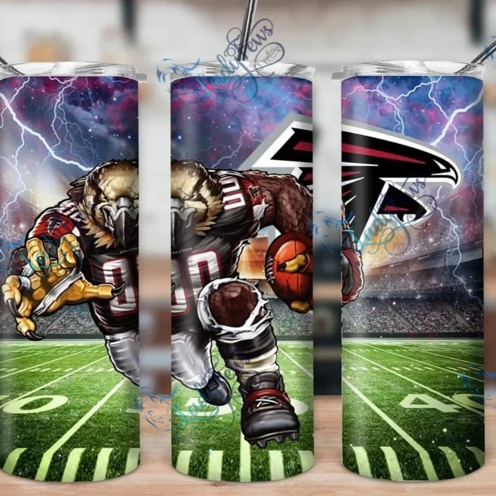 Atlanta Falcons Football Field Tumbler